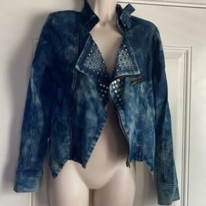 Denim jacket.